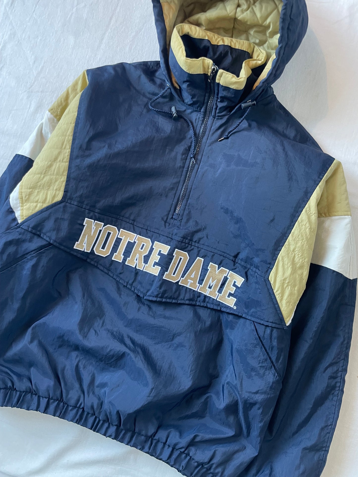 Vintage Notre Dame Jacket Large