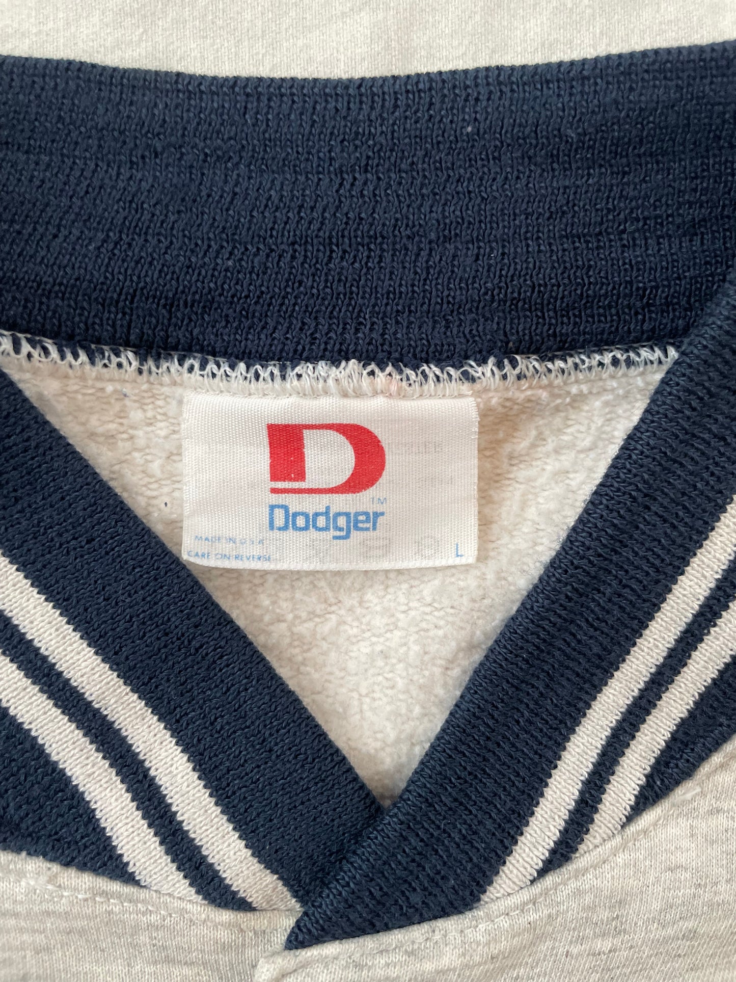 Vintage Notre Dame Heather Grey Sweater Large