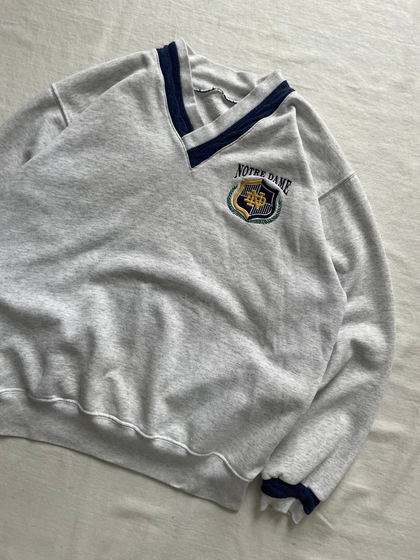 Vintage Notre Dame Sweatshirt Medium/Large