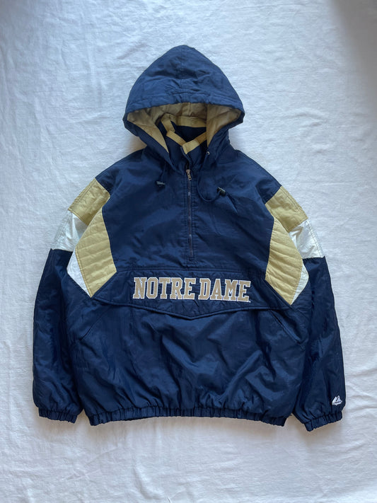 Vintage Notre Dame Puffer Jacket 2XL