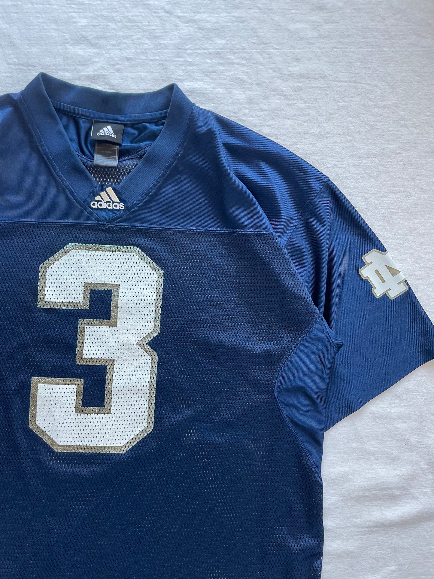 Vintage Notre Dame Football Jersey Large