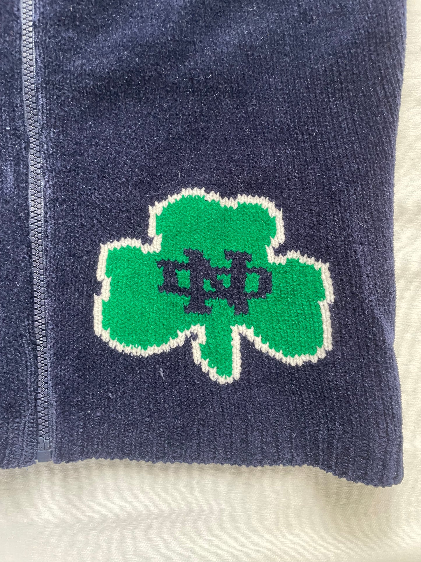 Vintage Notre Dame Sweater Vest Womens Medium