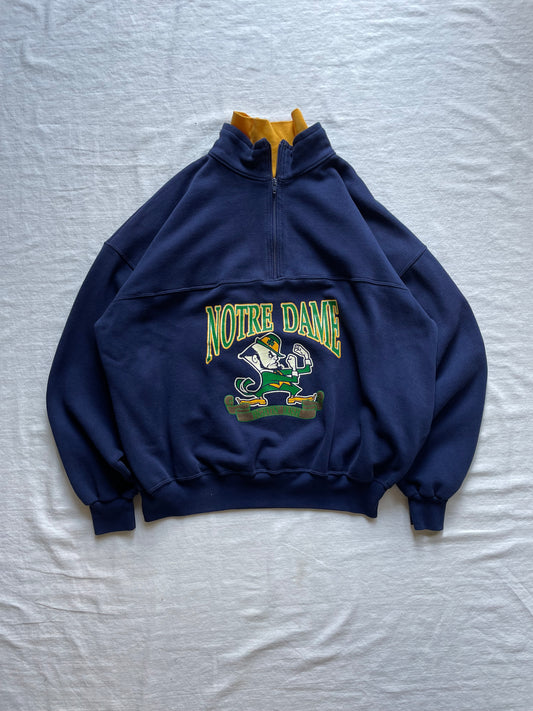 Vintage Notre Dame Sweatshirt Large