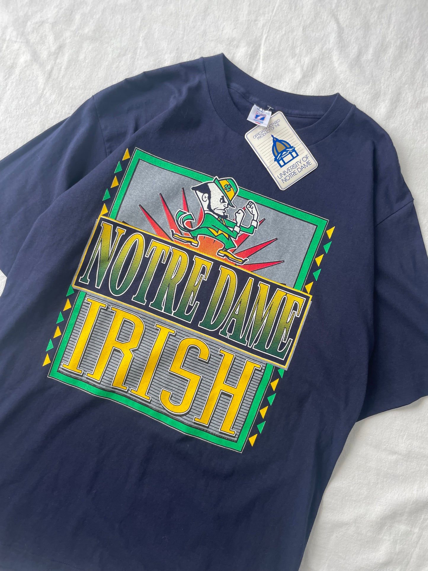 Vintage Notre Dame Tee Large