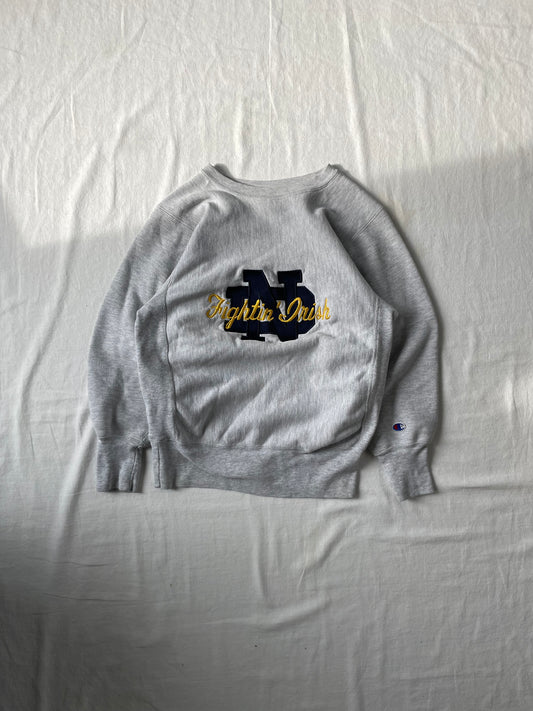 Vintage Notre Dame Fightin’ Irish Crewneck Small