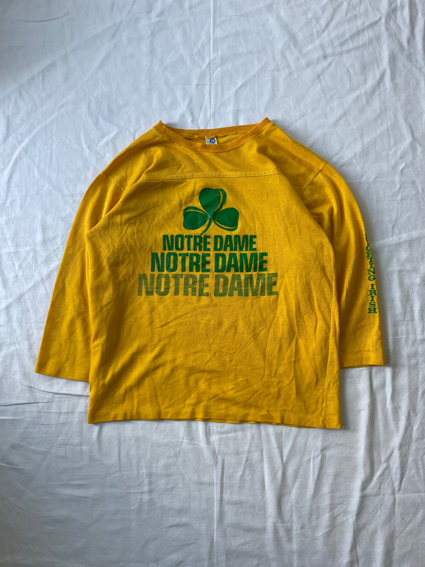 Vintage Notre Dame 80s Shirt Medium/Large