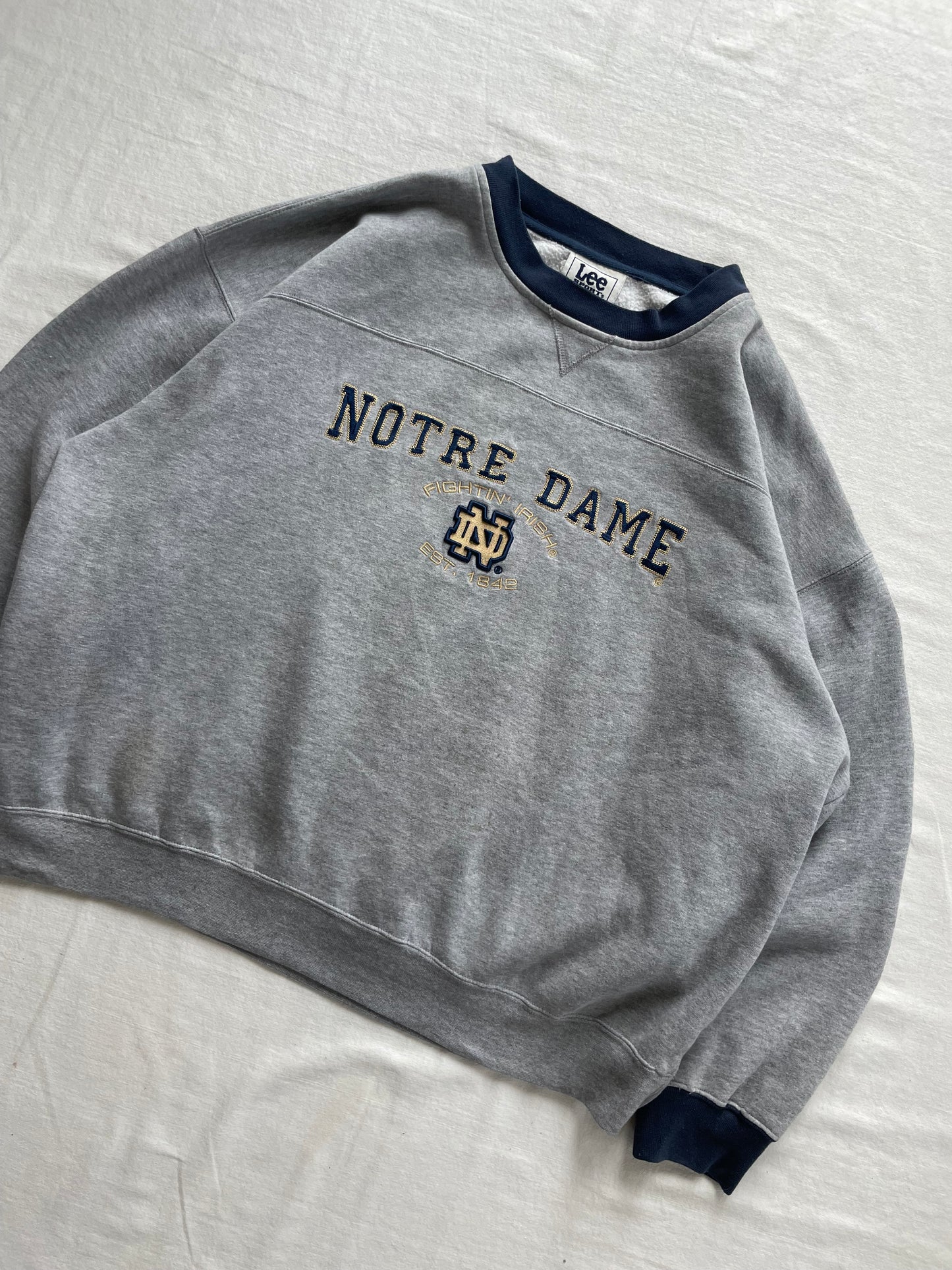 Vintage Notre Dame Crewneck XLarge