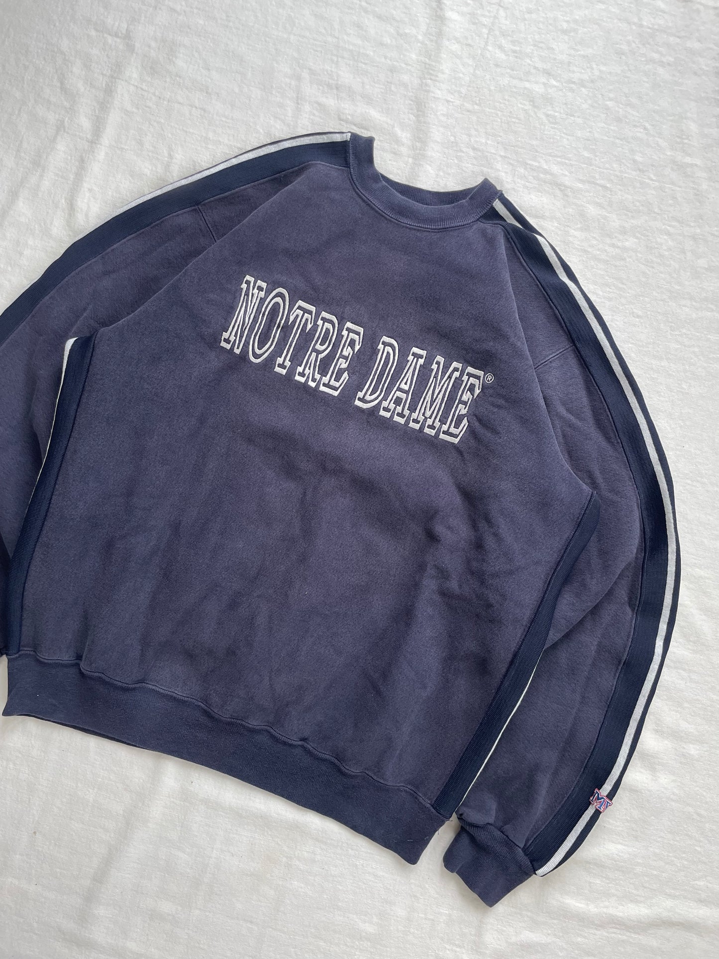 Vintage Notre Dame Crewneck Large
