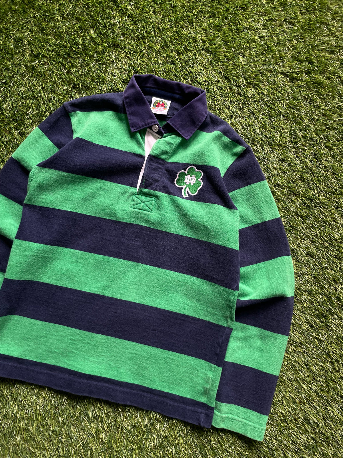 Vintage Notre Dame Rugby Polo Ladies Medium