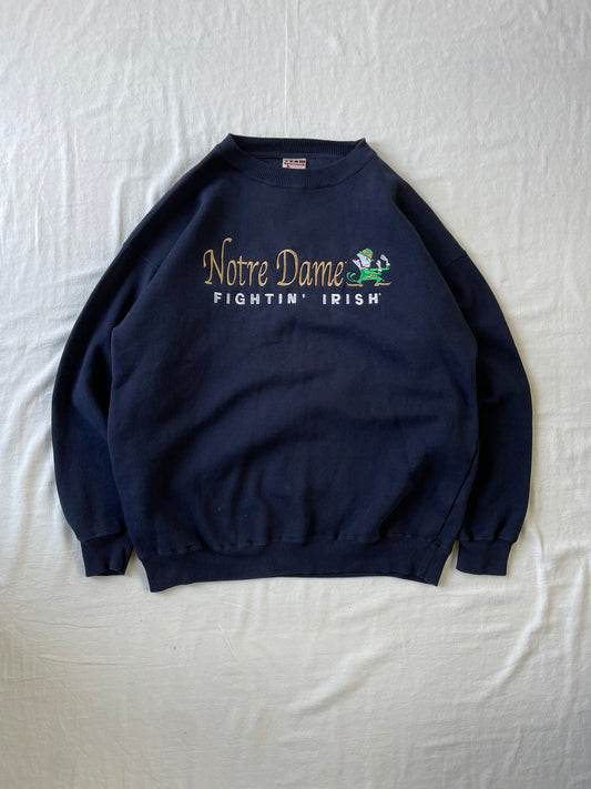 Vintage Notre Dame Crewneck XLarge