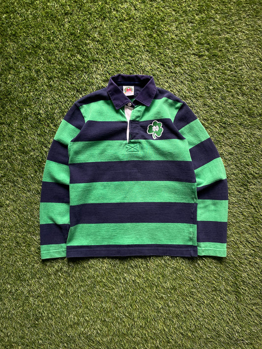 Vintage Notre Dame Rugby Polo Ladies Medium