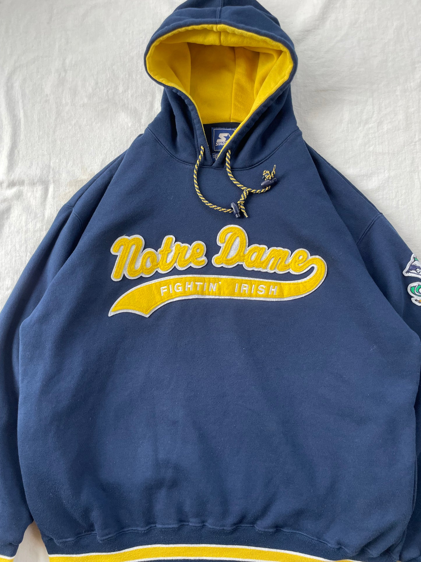 Vintage Notre Dame Fightin’ Irish Hoodie XLarge