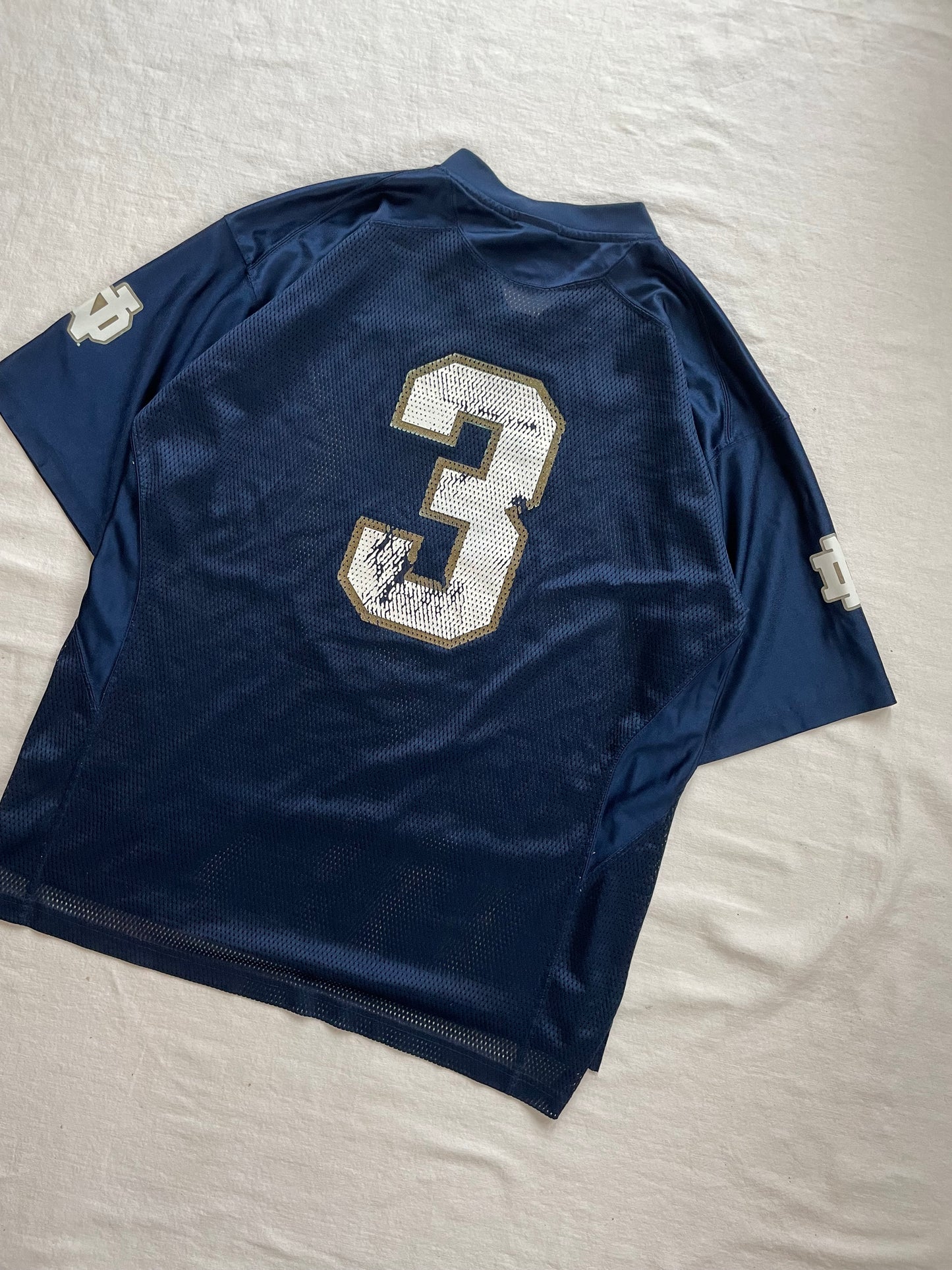 Vintage Notre Dame Football Jersey Large