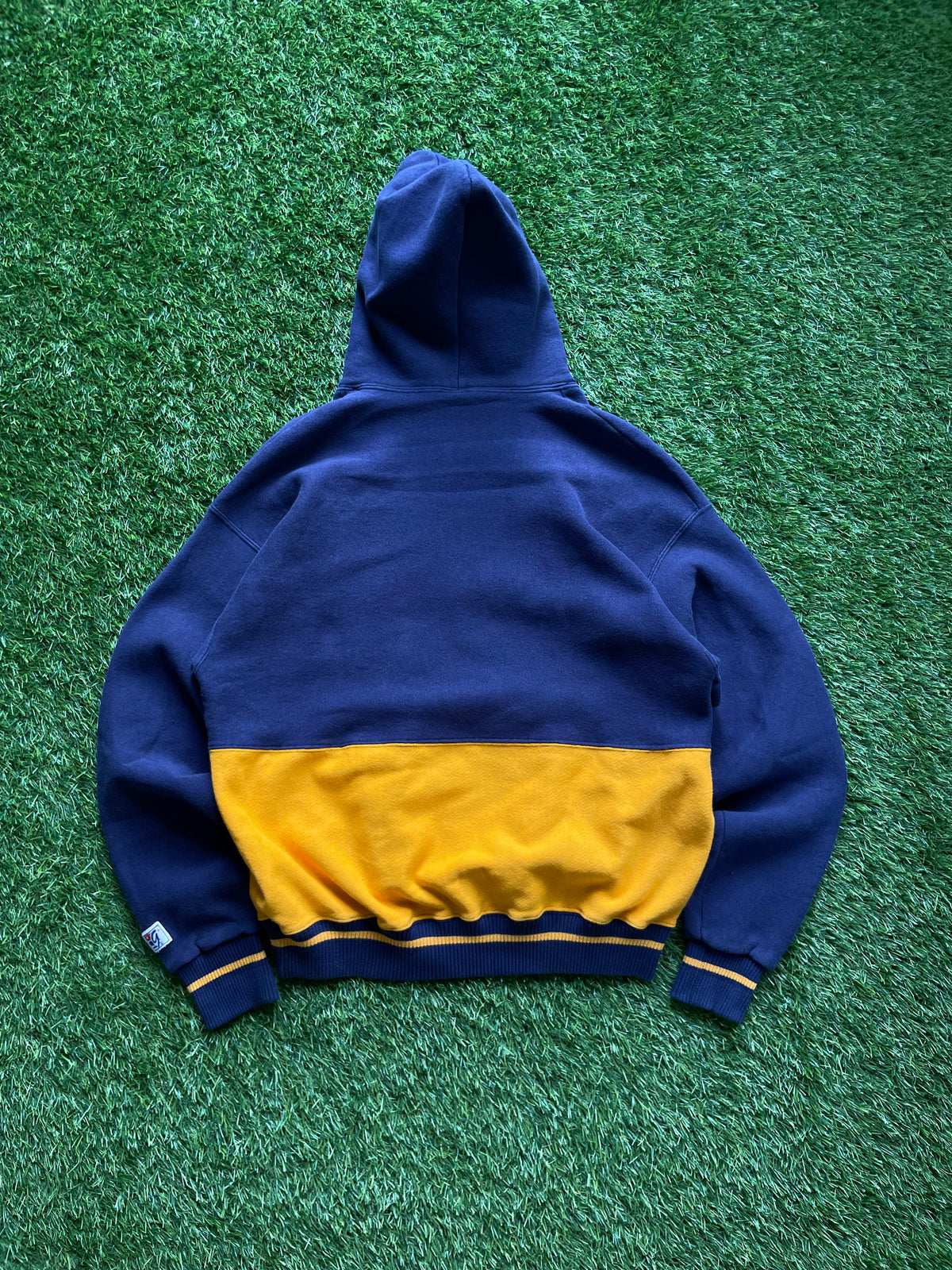 Vintage Notre Dame Heavyweight Hoodie Sweatshirt XLarge