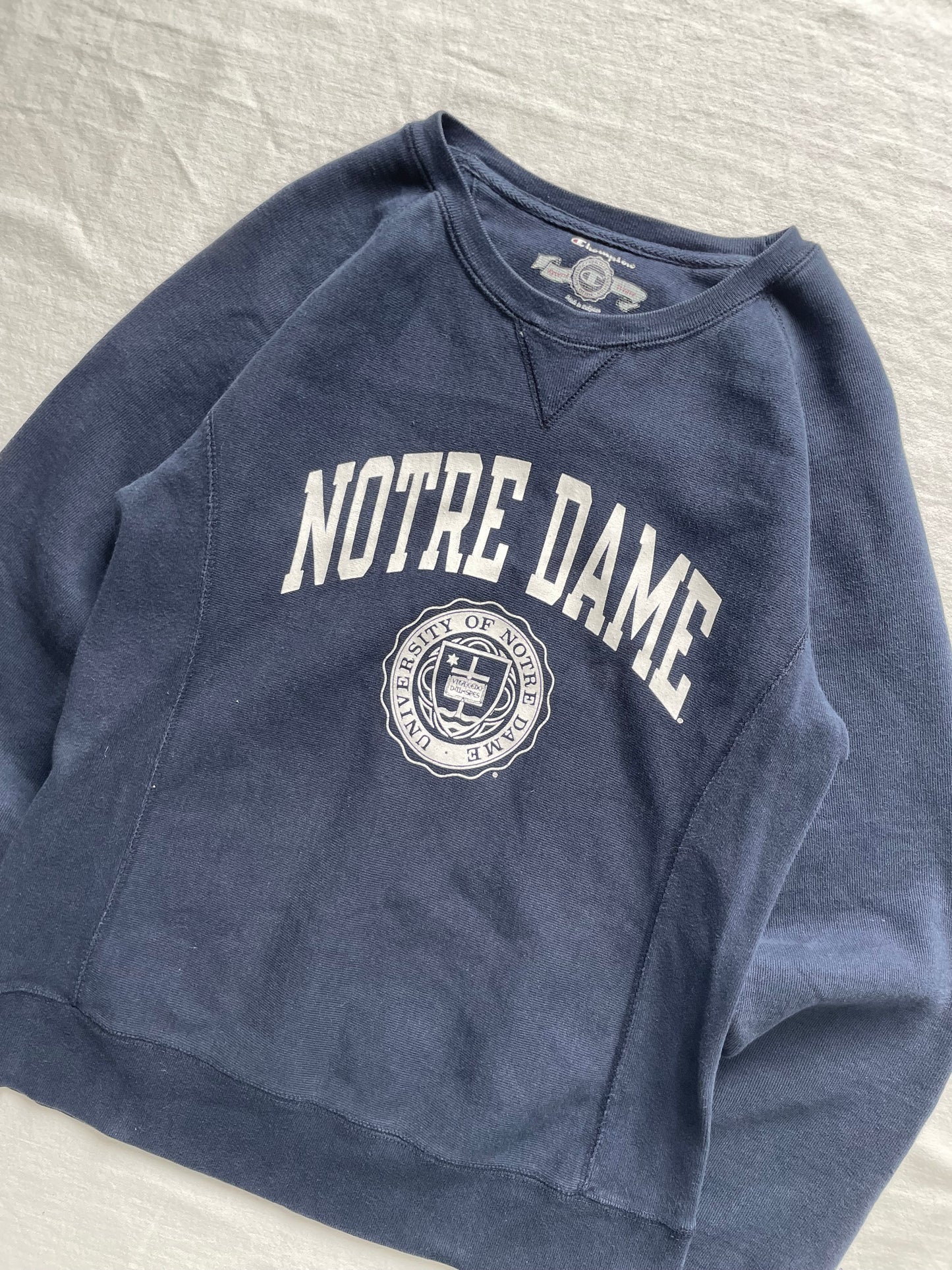 Vintage Notre Dame Womens Crewneck Small