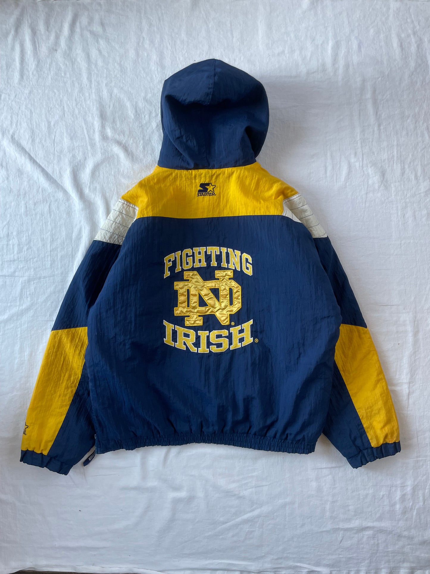 Vintage Notre Dame Puffer Jacket Large