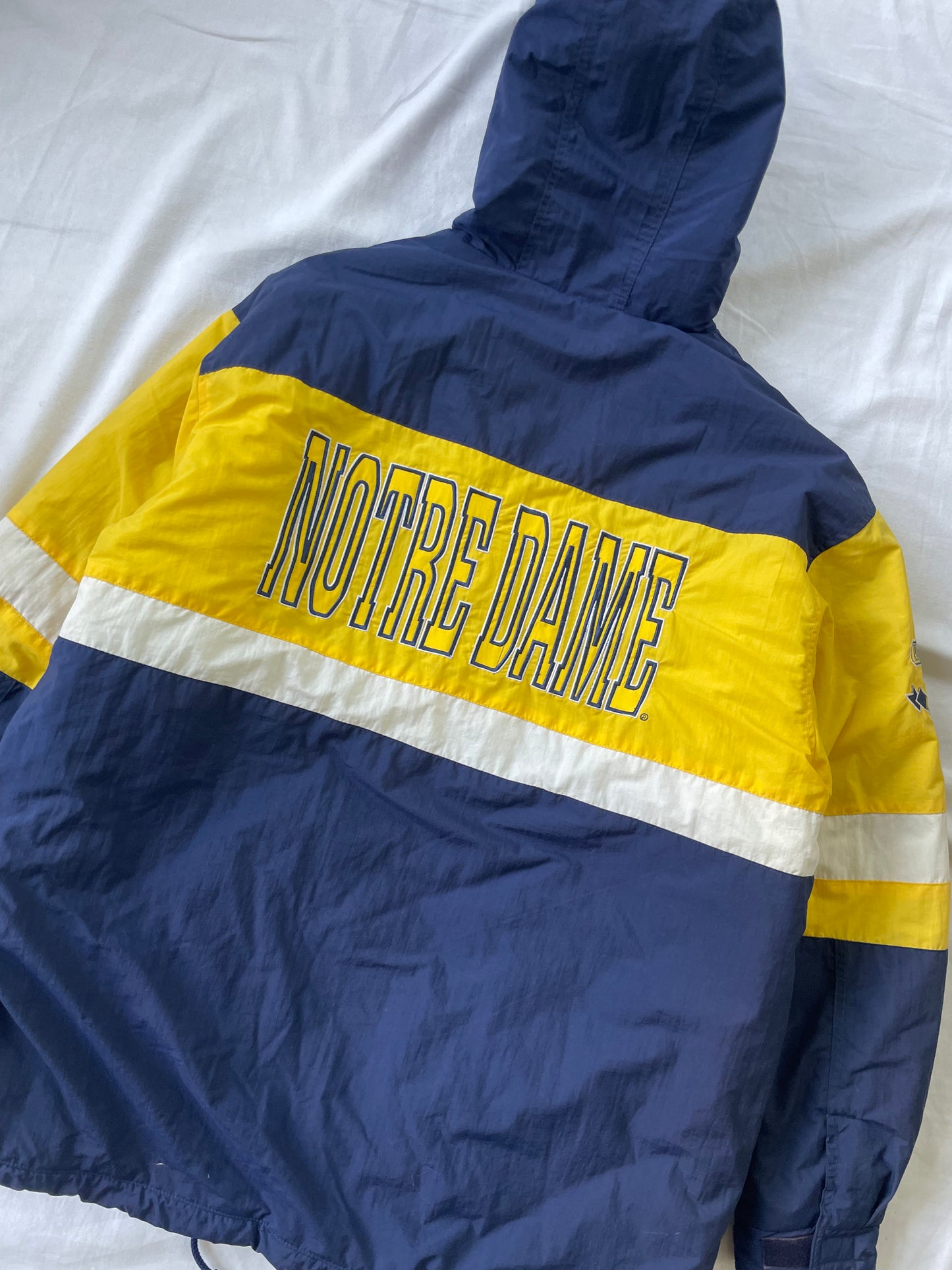 Vintage Notre Dame Puffer Jacket XLarge