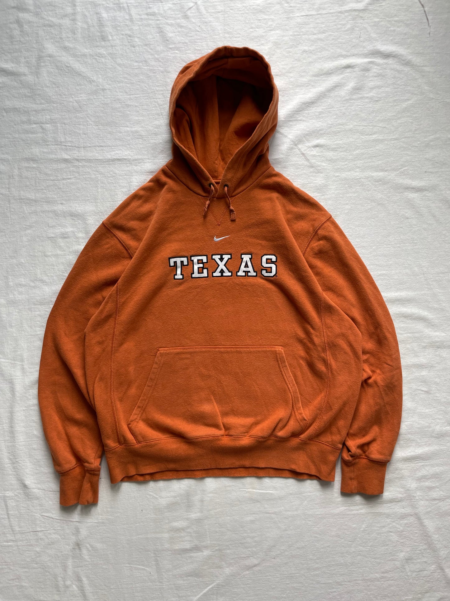 Vintage Nike Texas Center Swoosh Hoodie Large