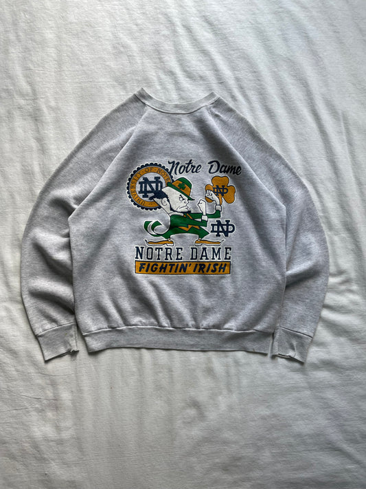 Vintage Notre Dame Fightin’ Irish Crewneck Large/XLarge