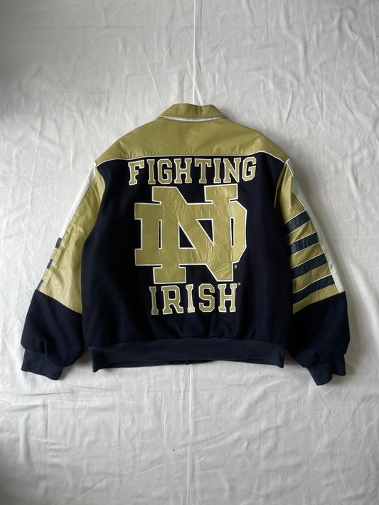 Vintage Notre Dame Jeff Hamilton Jacket XL