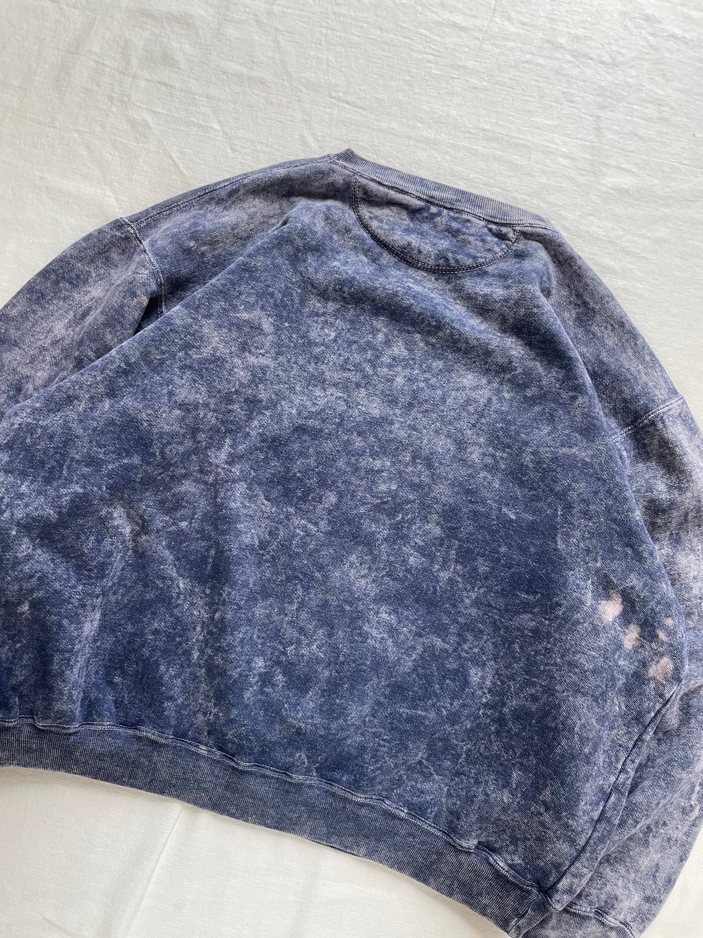 Vintage Notre Dame Acid Washed Crewneck Large/XLarge