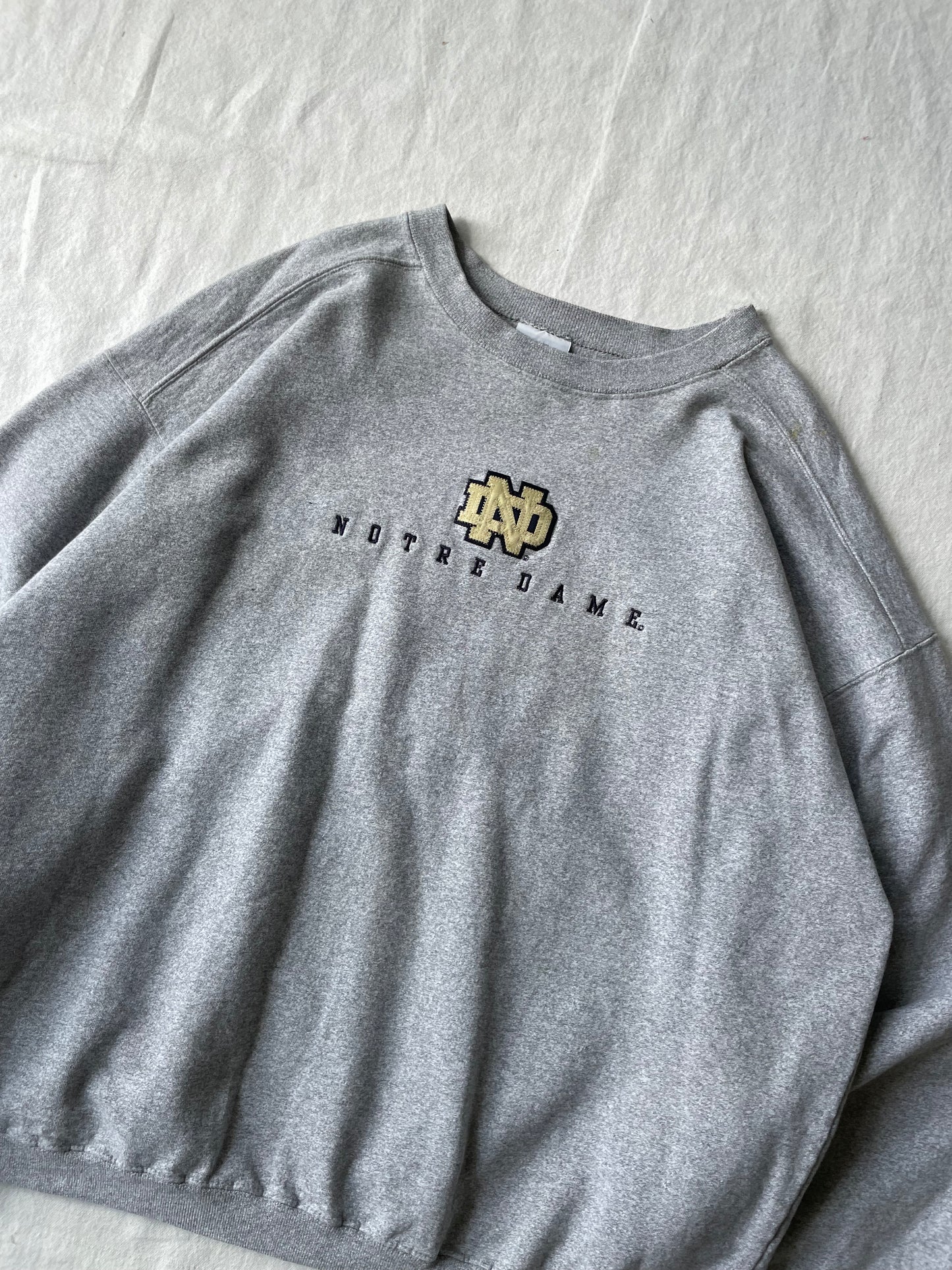 Vintage Notre Dame Crewneck XLarge