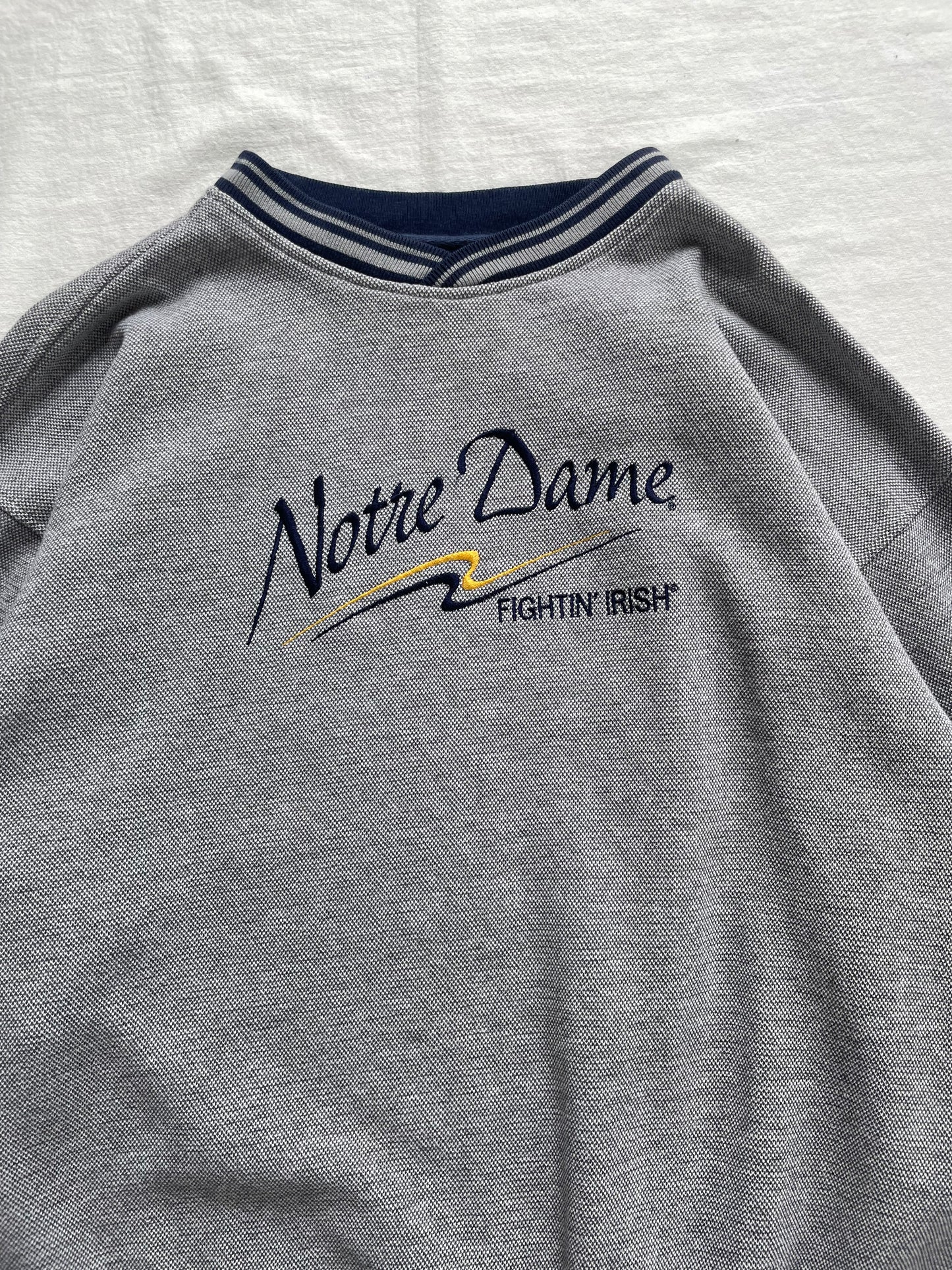 Vintage Notre Dame Fightin’ Irish Crewneck Large