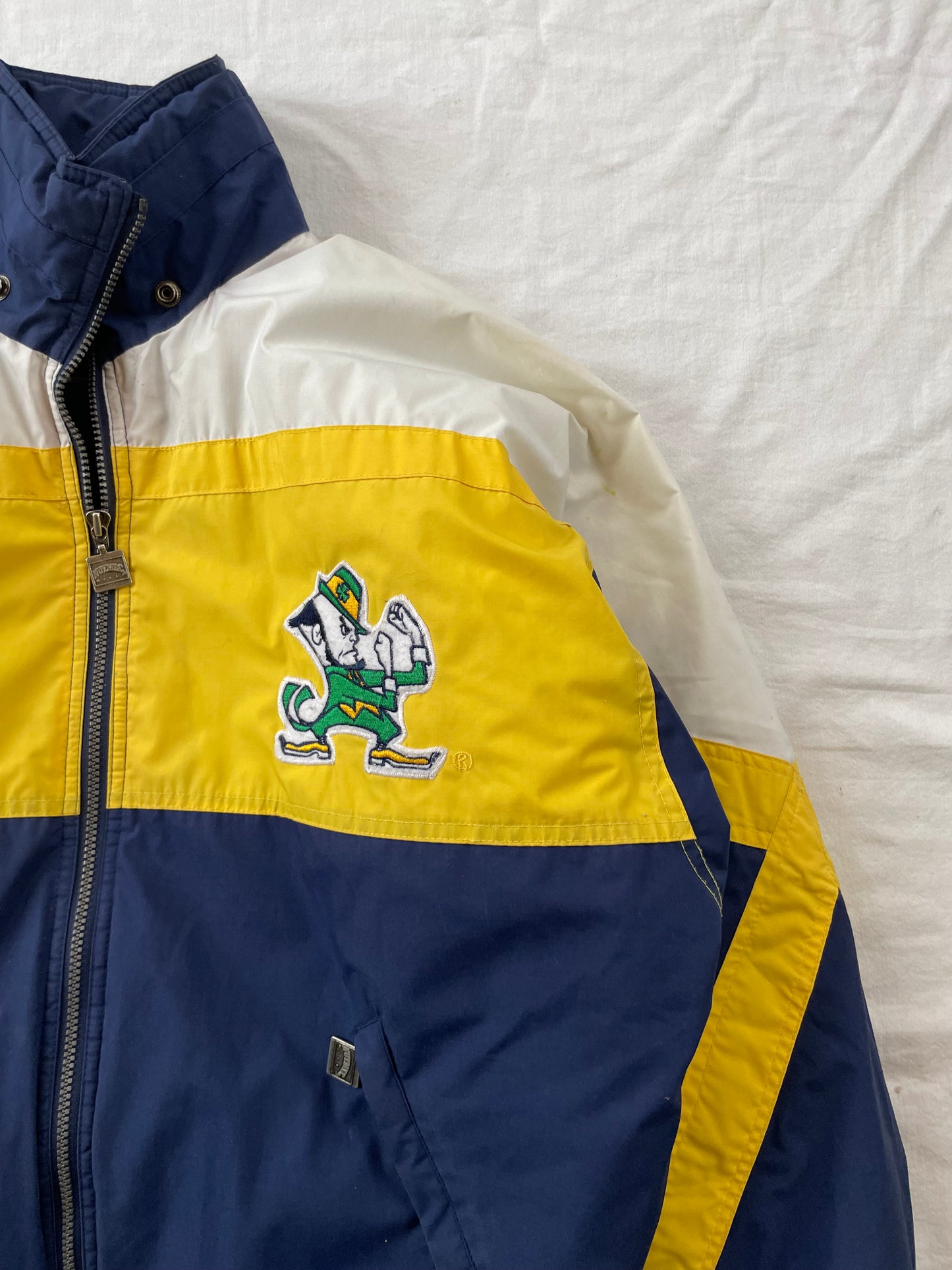 Vintage Notre Dame Puffer Jacket XLarge