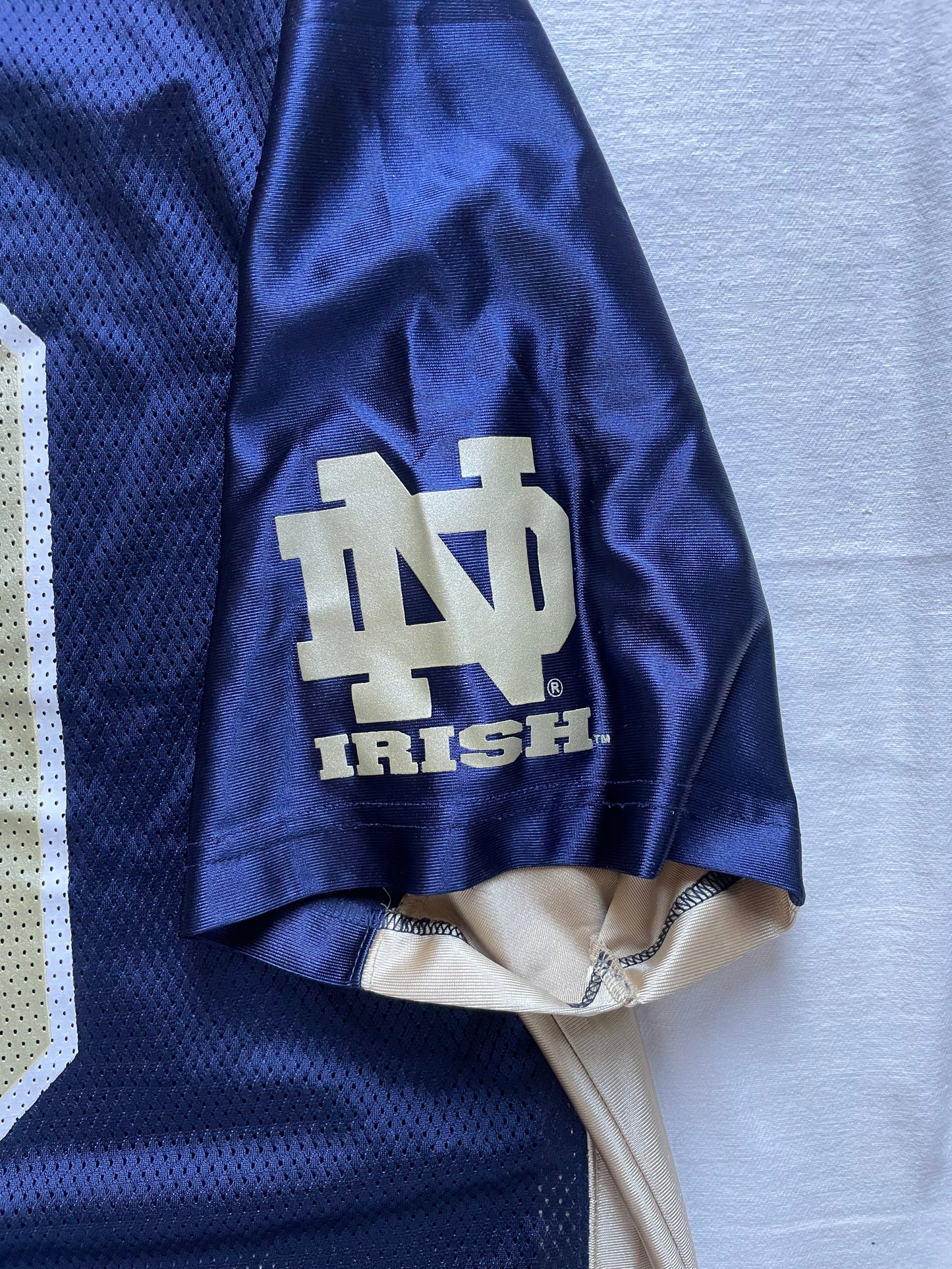 Vintage Notre Dame Football Jersey XLarge