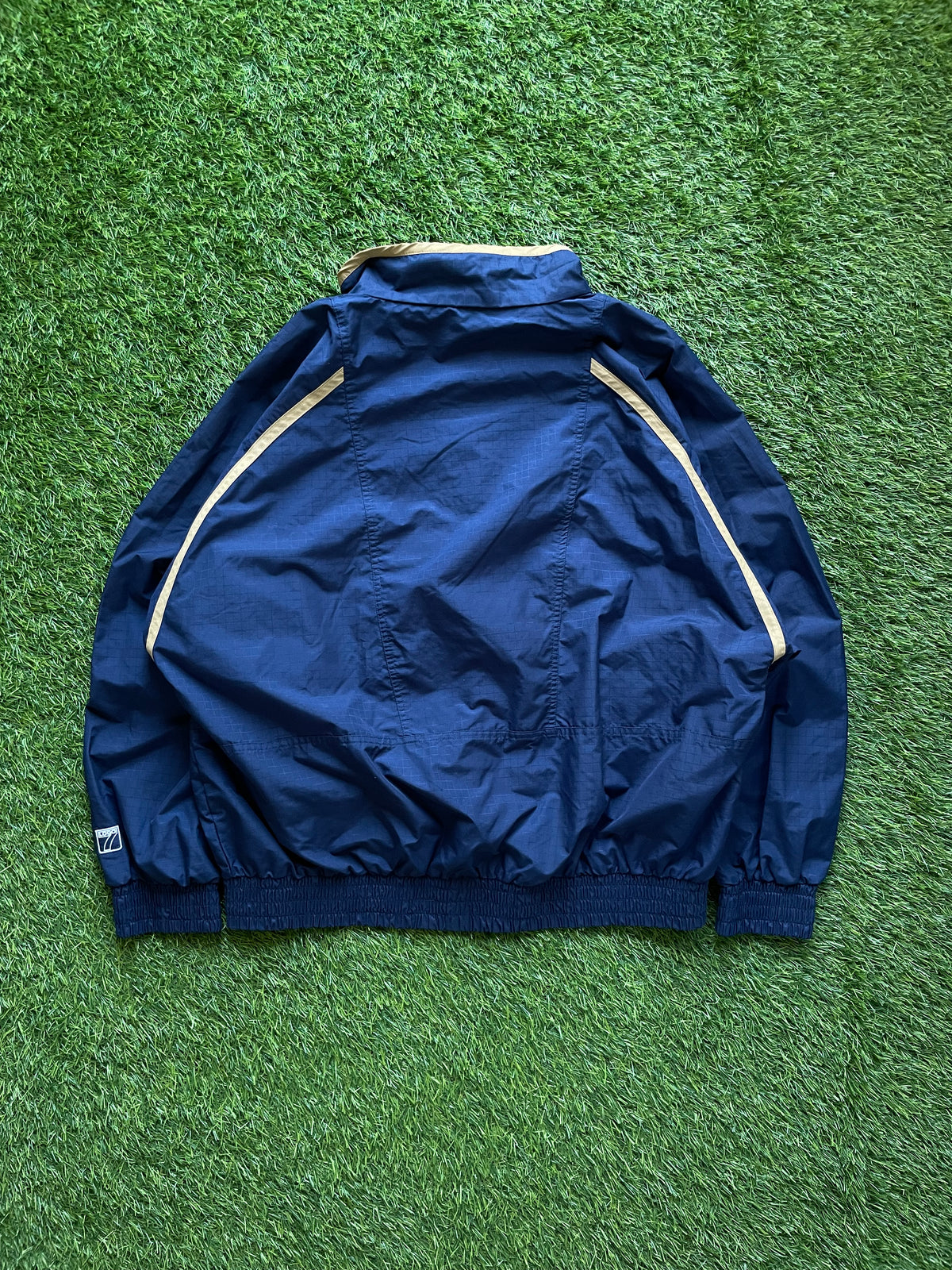 Vintage Notre Dame Irish Windbreaker Jacket XLarge