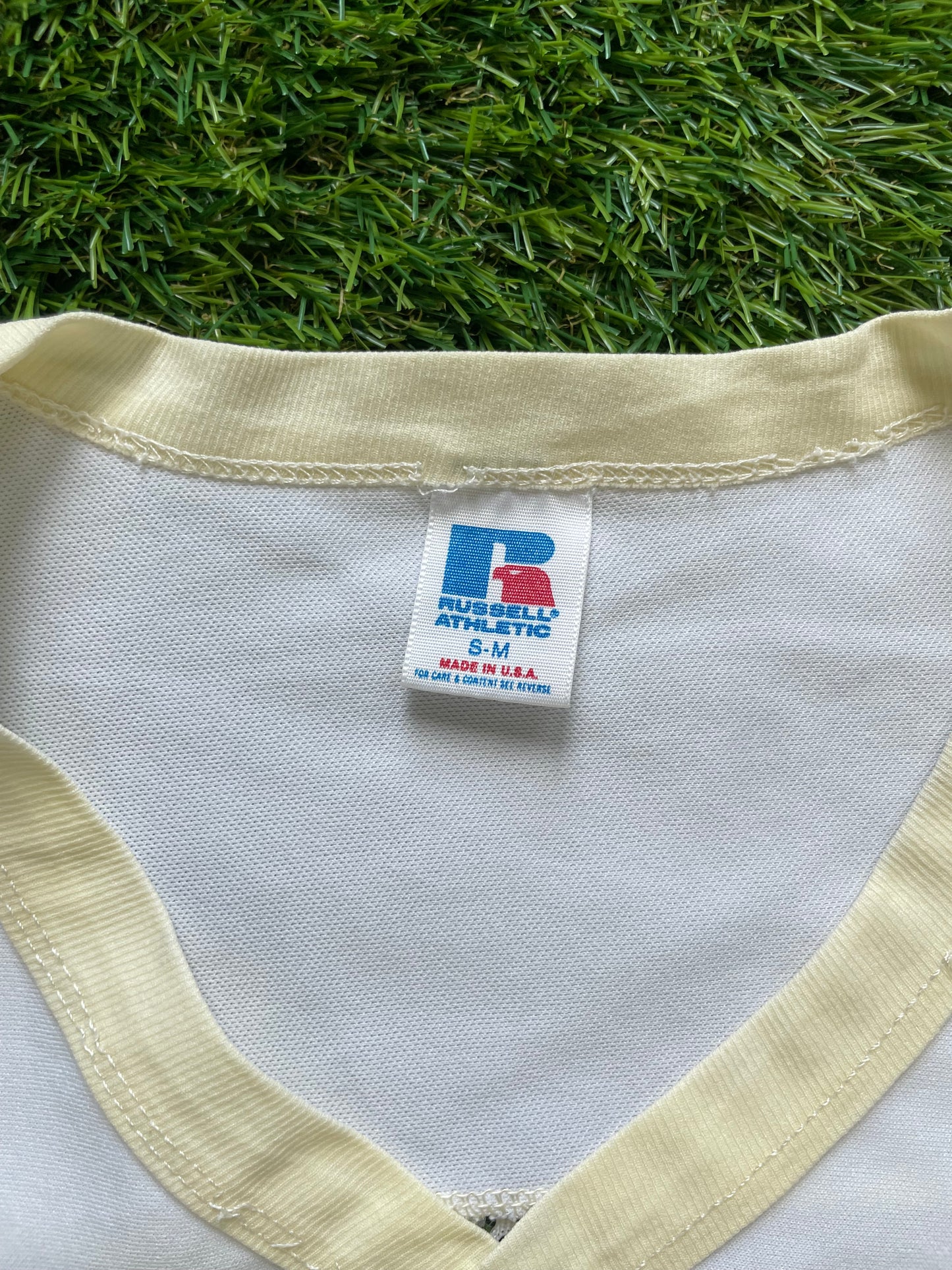 Vintage Notre Dame Irish Cropped  Football Jersey Small/Medium