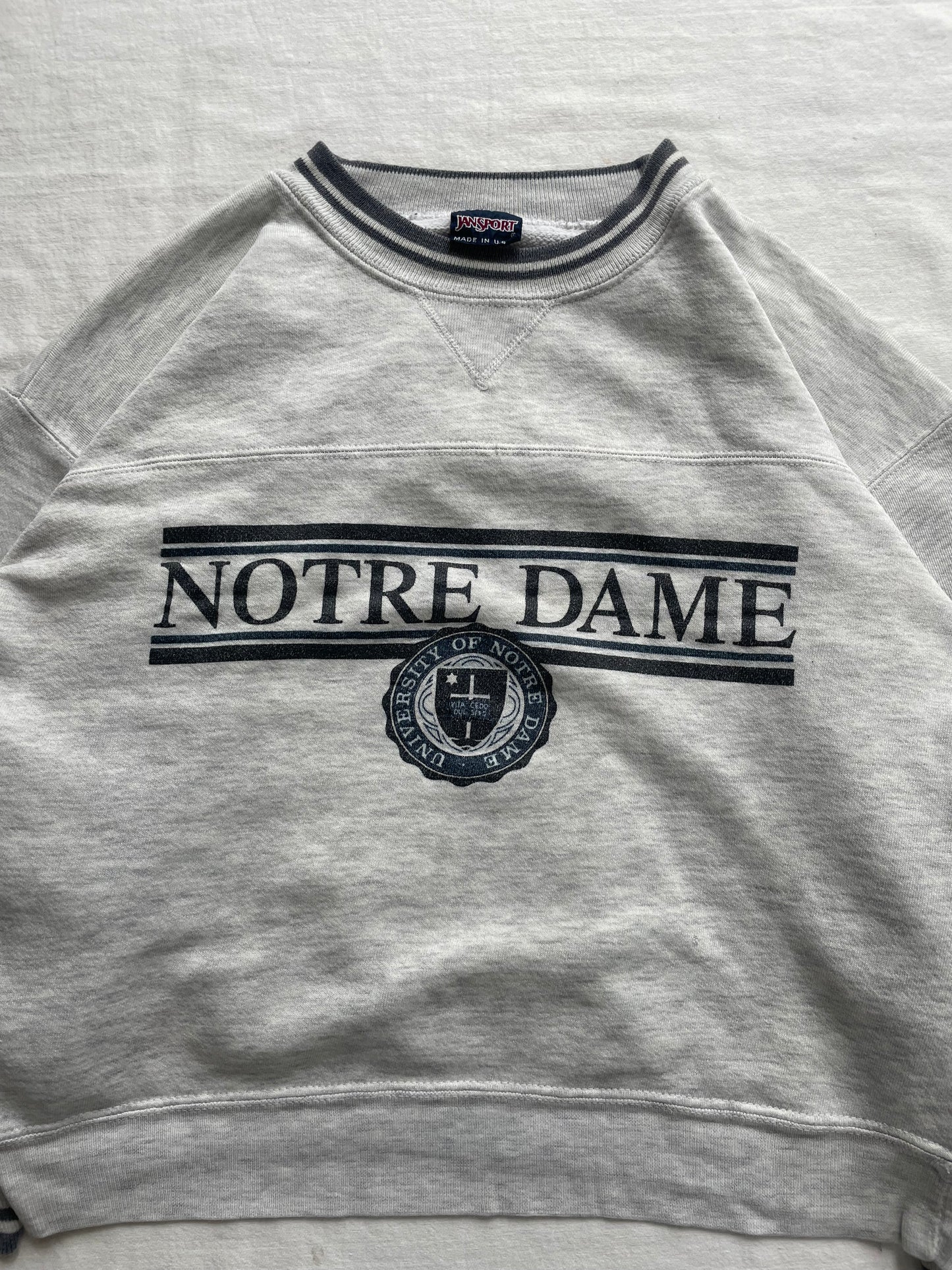 Vintage Notre Dame Crewneck Medium/Large