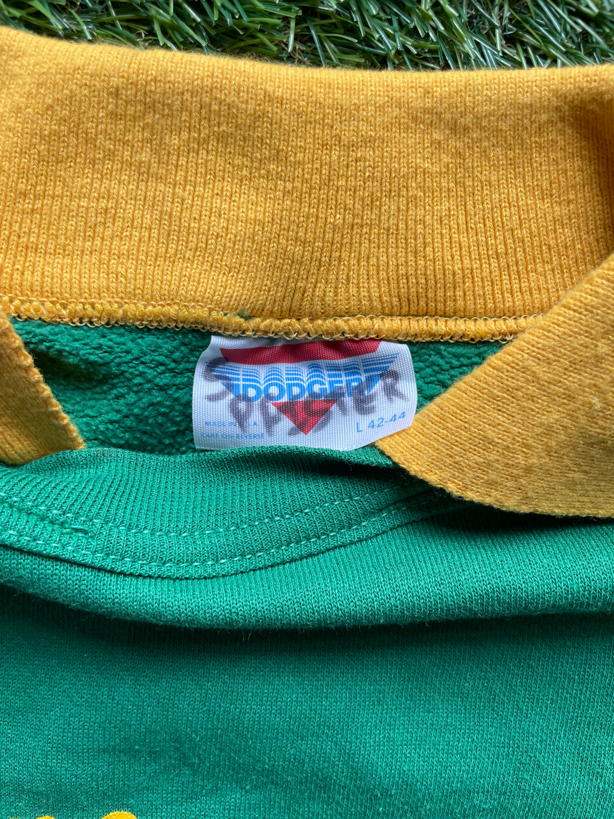 Vintage Notre Dame Rugby Polo Sweatshirt Medium/Large