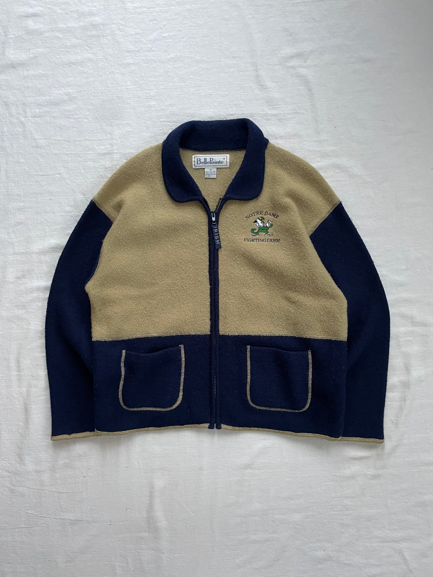 Vintage Notre Dame Fighting Irish Women’s Jacket Medium
