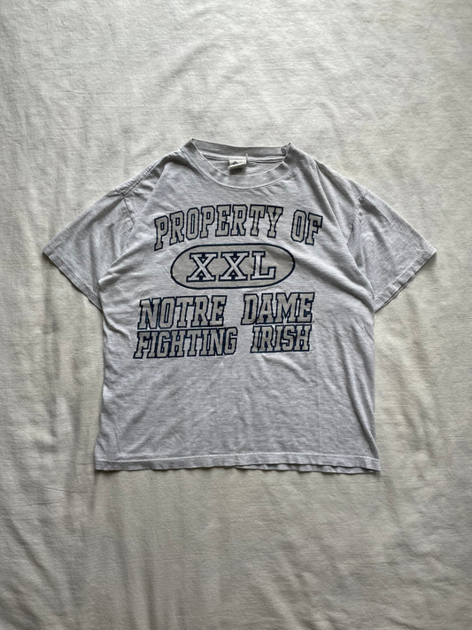 Vintage Notre Dame Fighting Irish Tee Large