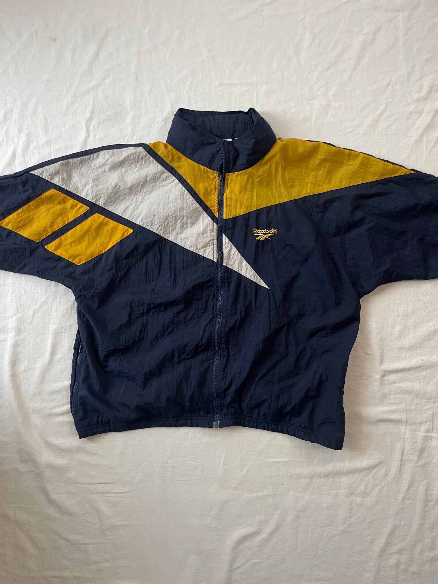 Vintage Notre Dame Soccer Reebok Windbreaker Large