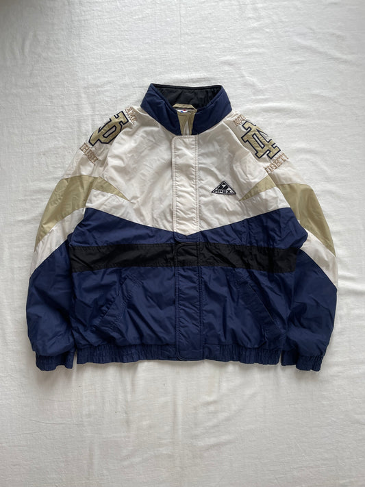 Vintage Notre Dame Windbreaker Jacket Large
