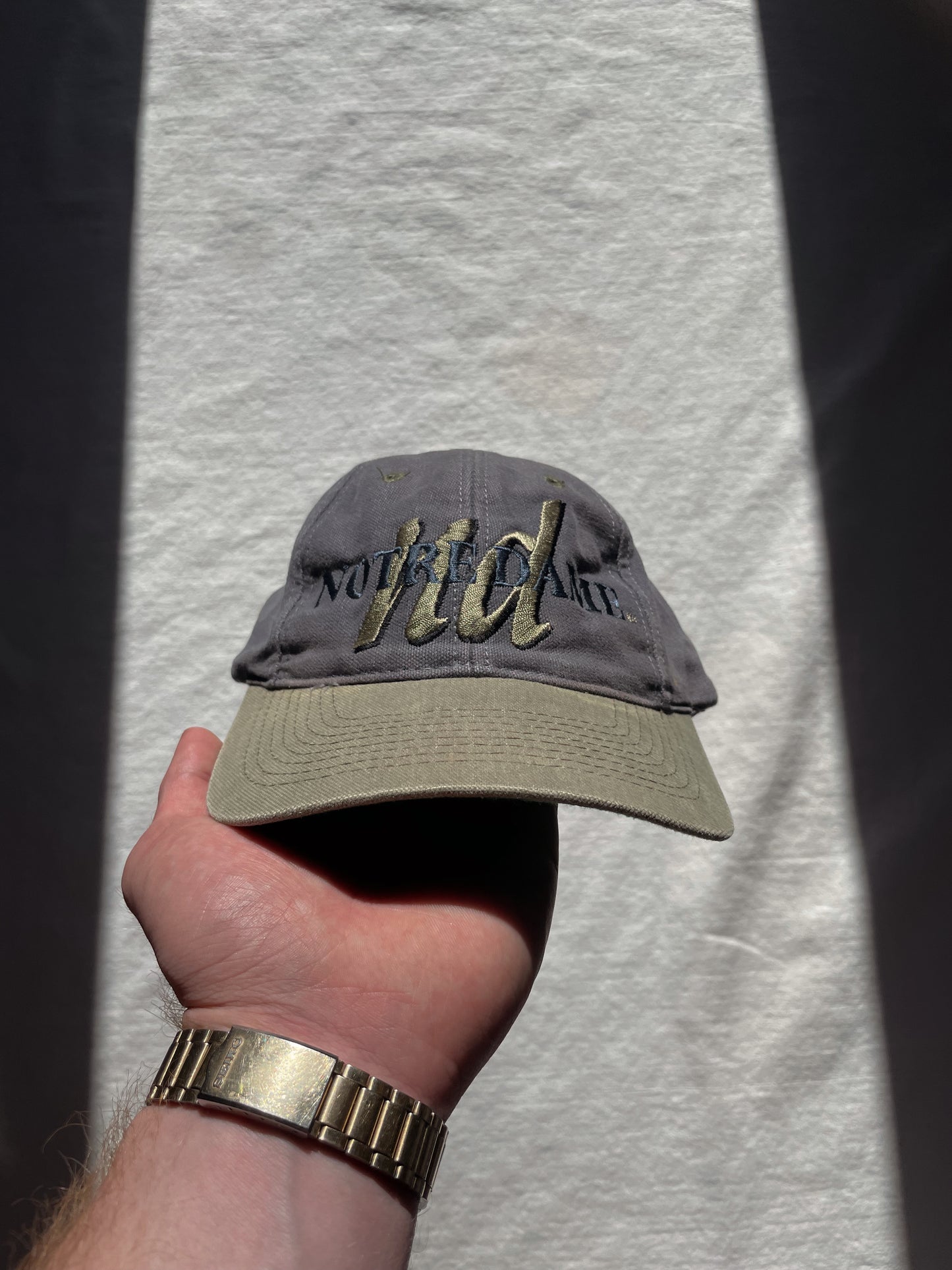 Vintage Notre Dame Dad Hat