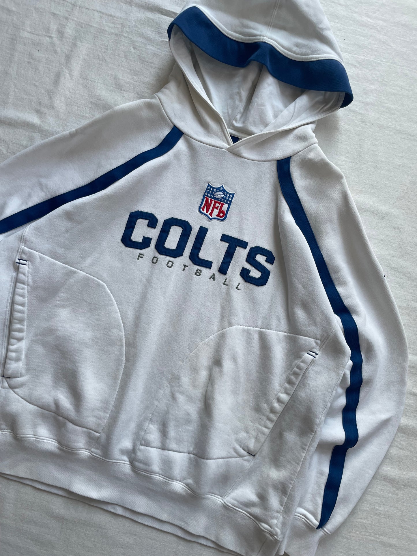 Vintage Indianapolis Colts Hoodie Large