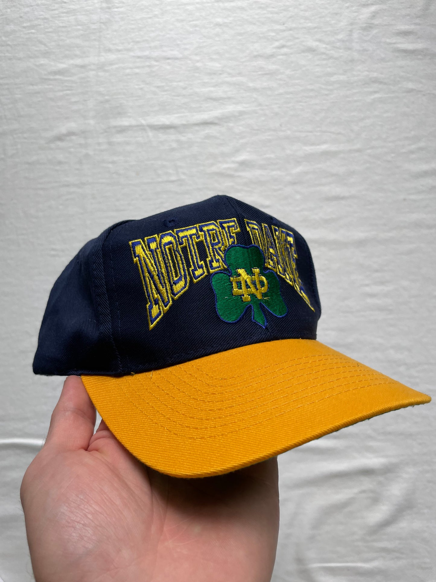 Vintage Notre Dame Clover Hat