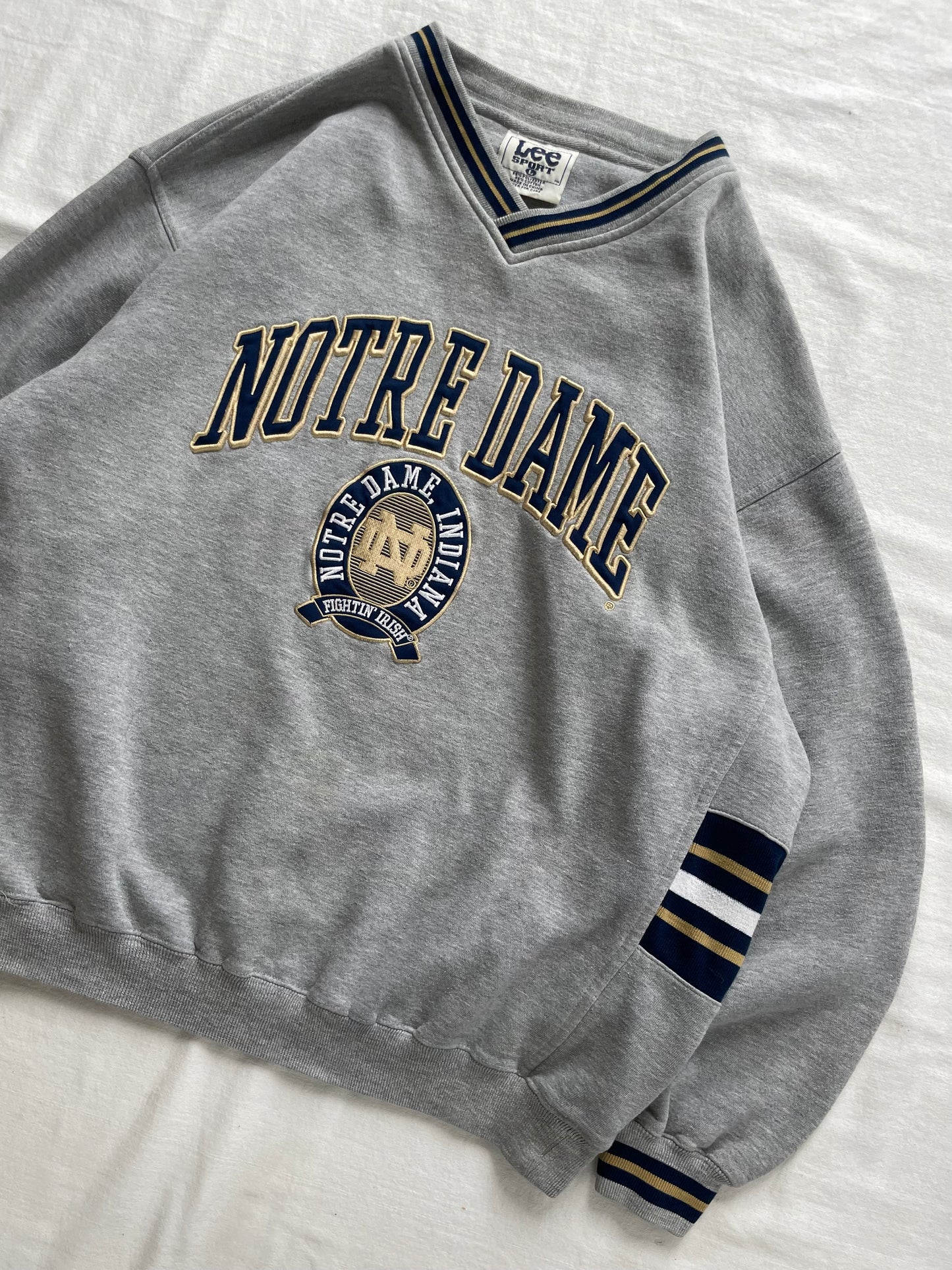 Vintage Notre Dame Crewneck Large