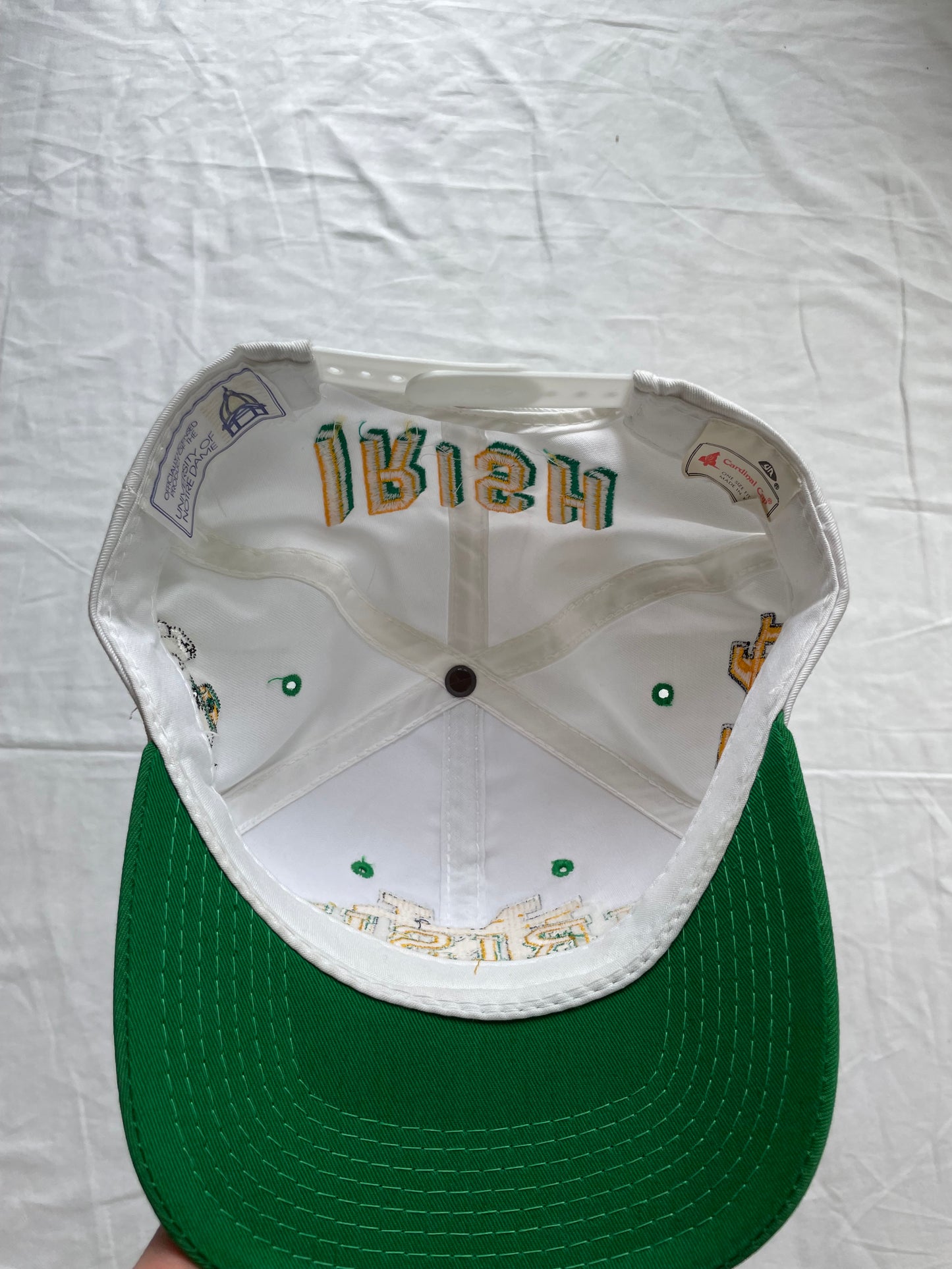 Vintage Rare Notre Dame Irish Hat