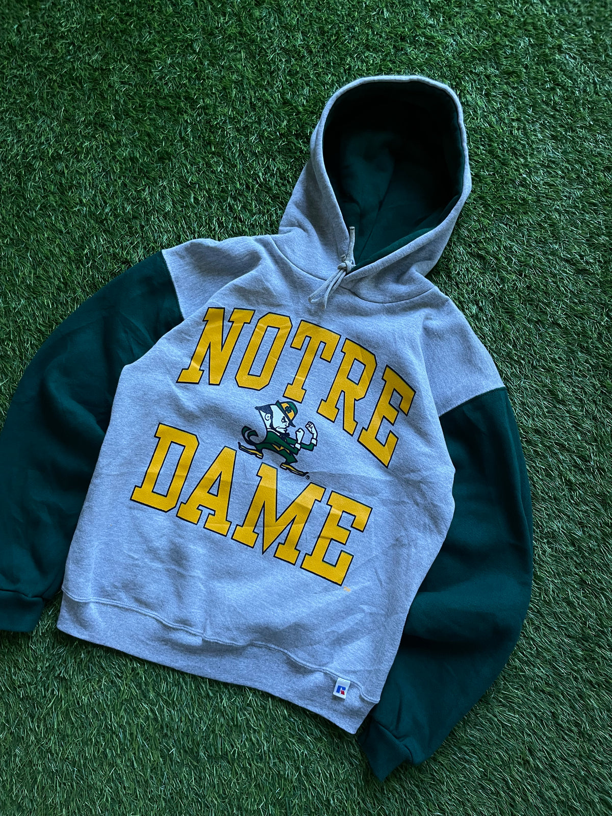 Vintage Notre Dame Hoodie Small