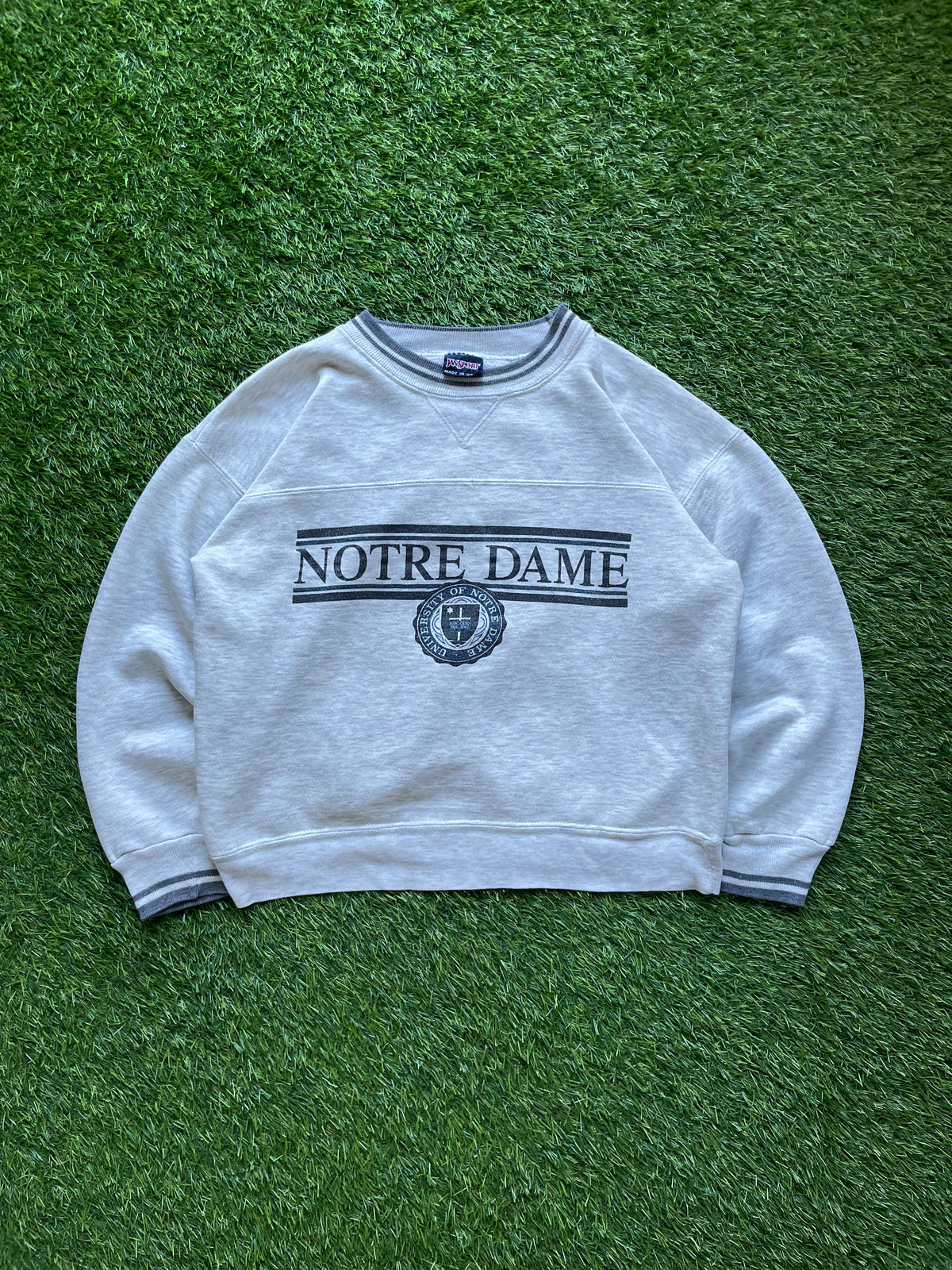 Vintage Notre Dame Crewneck Sweatshirt Medium