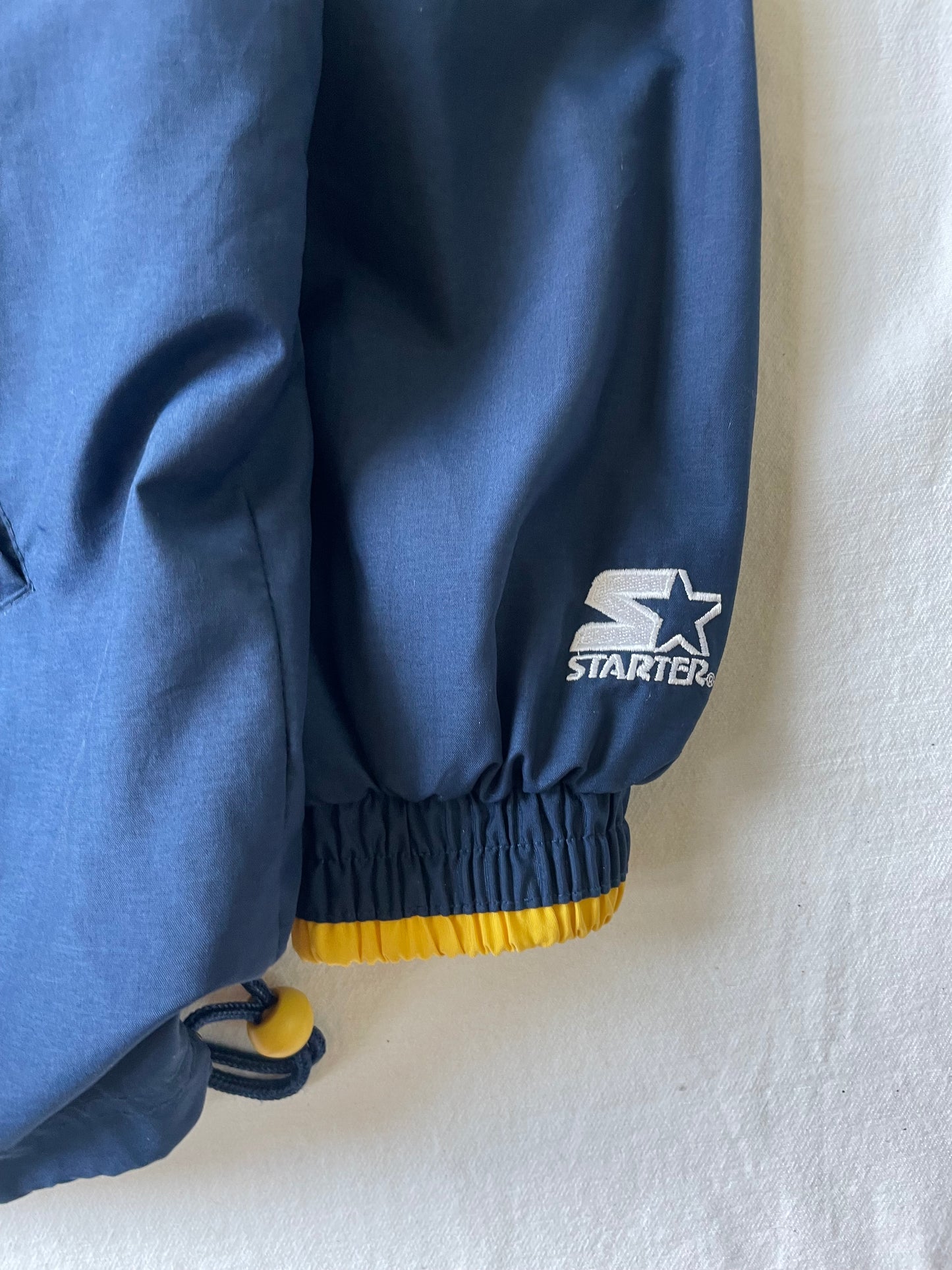 Vintage Notre Dame Windbreaker Jacket Large