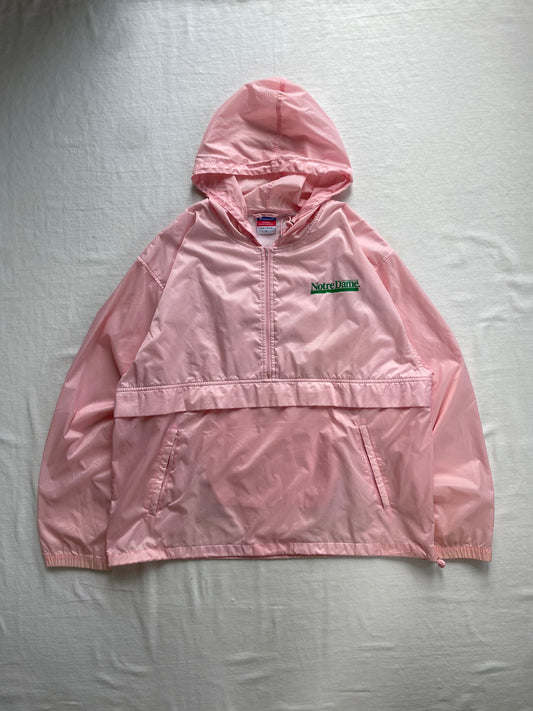 Vintage Notre Dame Pink Jacket Large