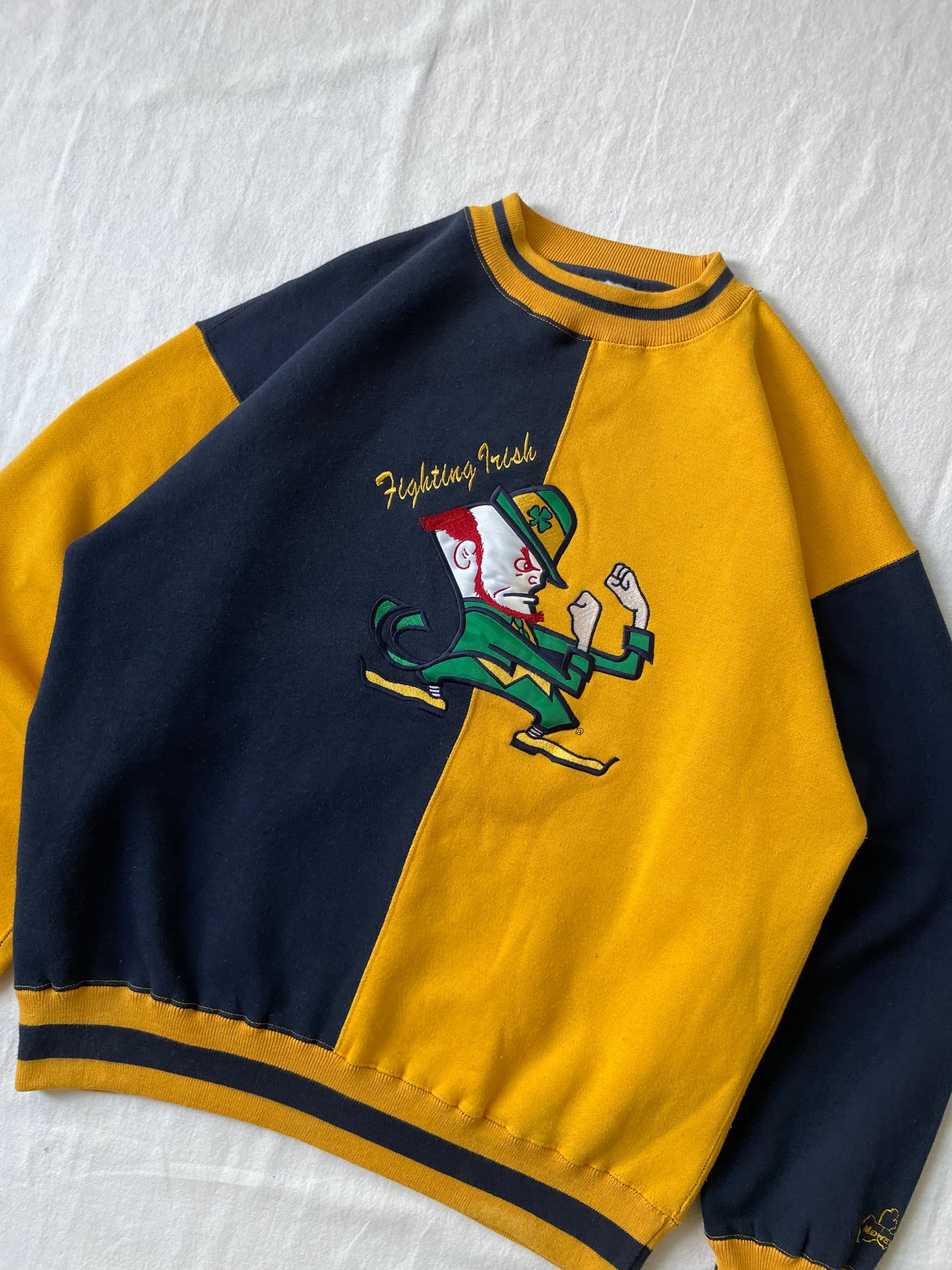 Vintage Notre Dame Crewneck Large