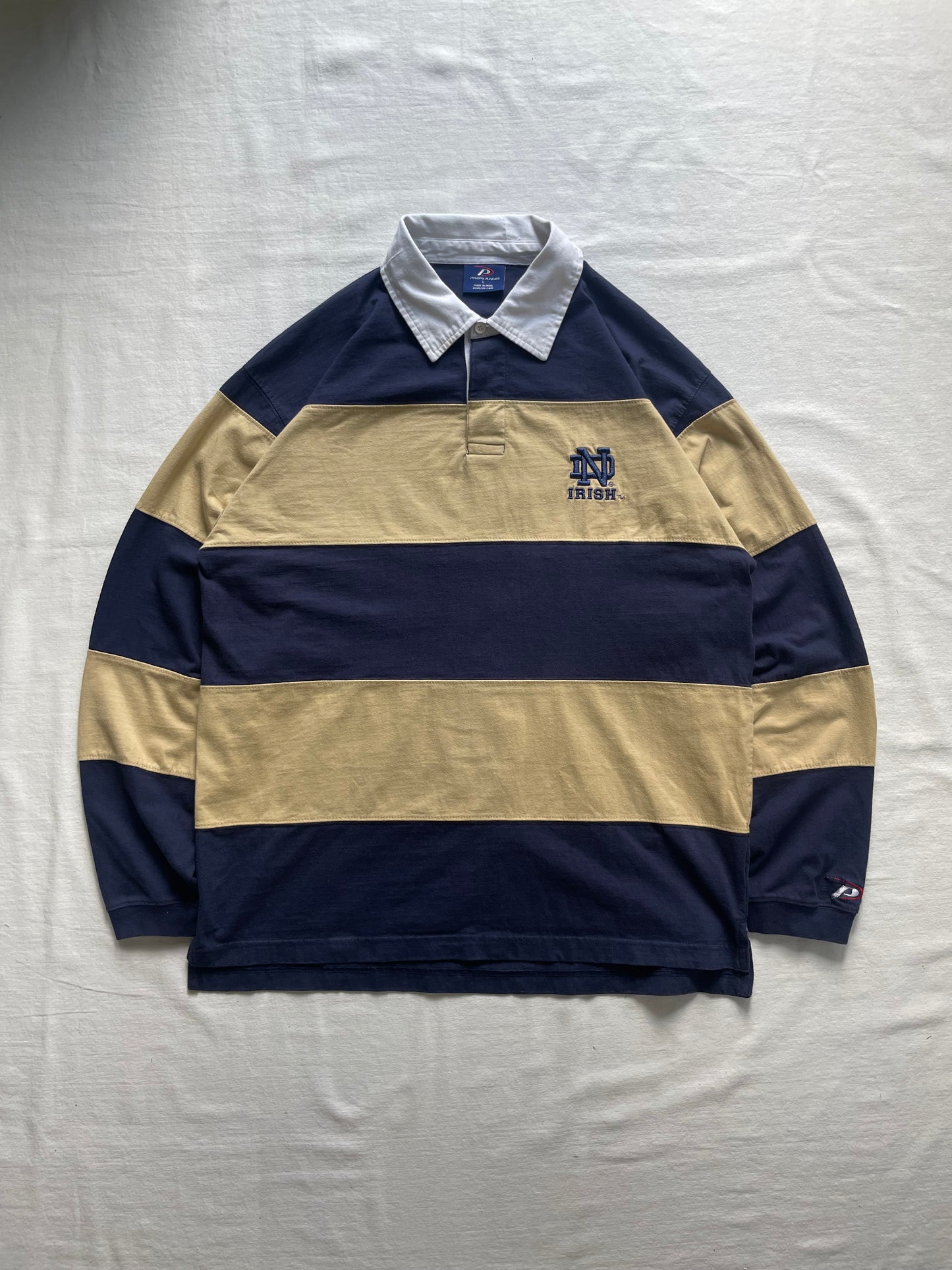 Vintage Notre Dame Rugby Polo Large/XLarge