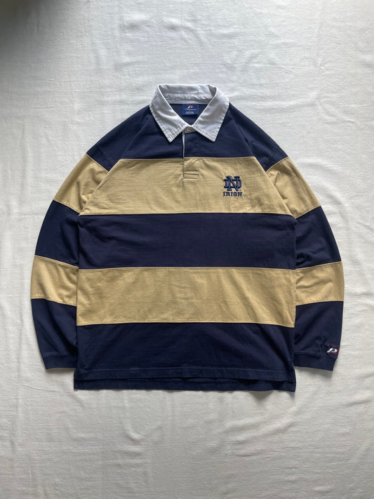Vintage Notre Dame Rugby Polo Large/XLarge