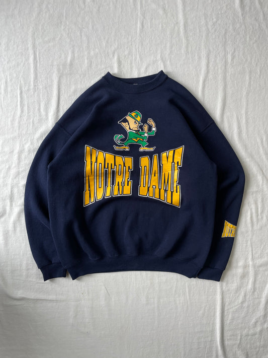 Vintage Notre Dame Crewneck XLarge